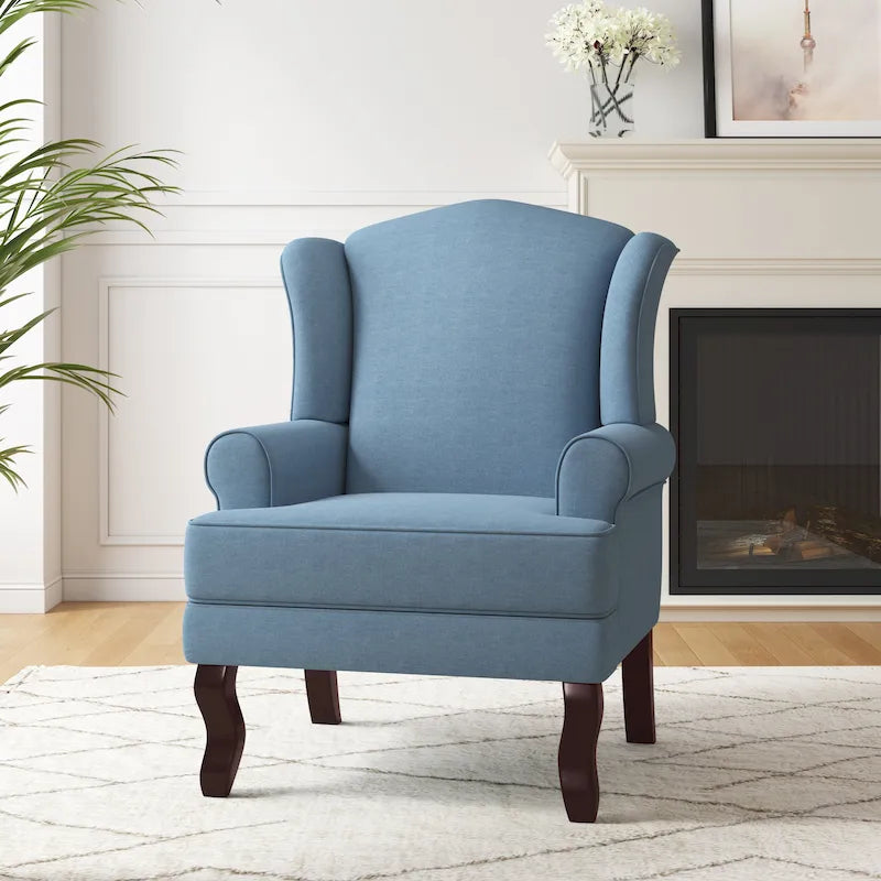 Fauteuil cabriolet d'appoint rembourré