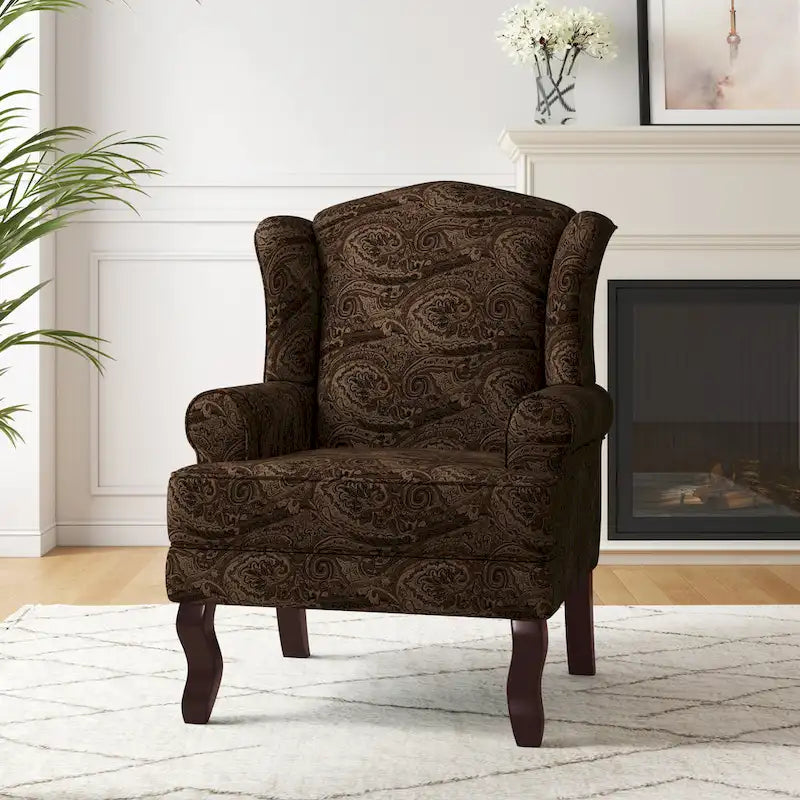 Fauteuil cabriolet d'appoint rembourré