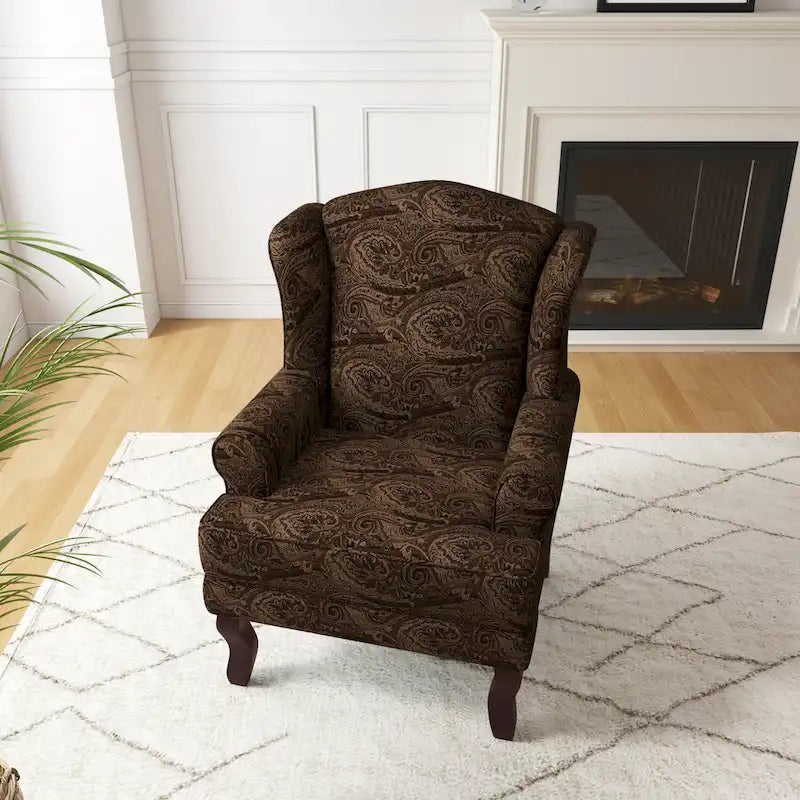 Fauteuil cabriolet d'appoint rembourré