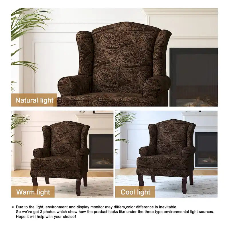 Fauteuil cabriolet d'appoint rembourré