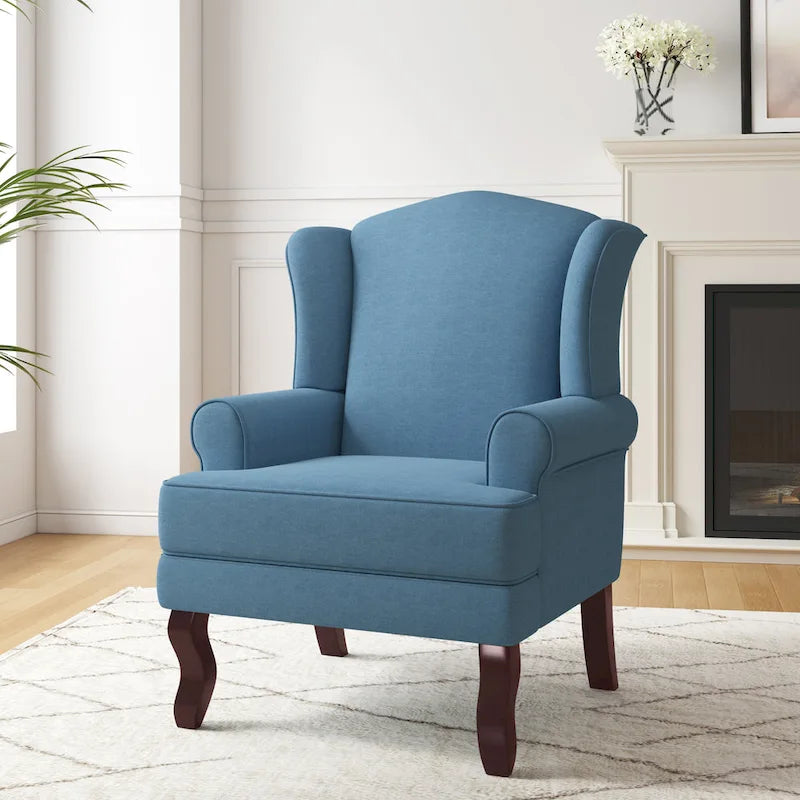 Fauteuil cabriolet d'appoint rembourré