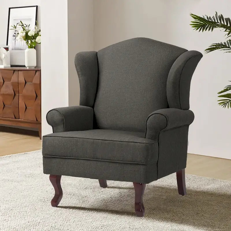 Fauteuil cabriolet d'appoint rembourré