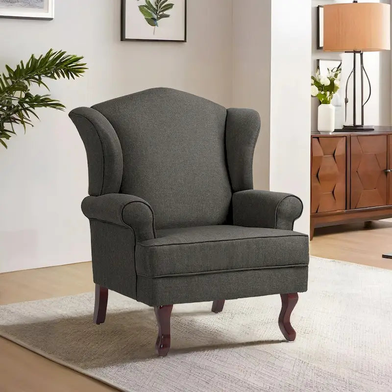 Fauteuil cabriolet d'appoint rembourré