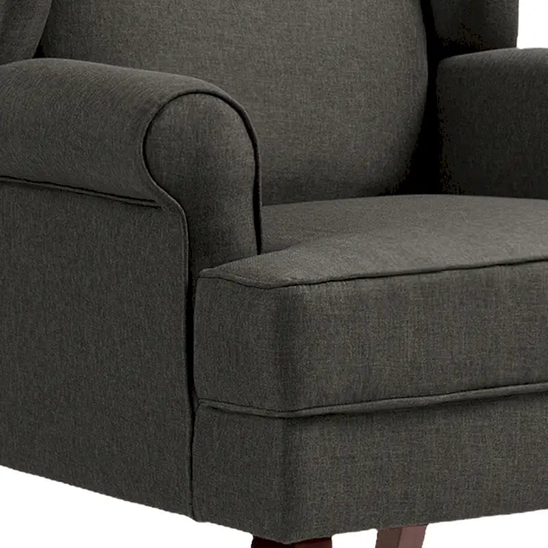 Fauteuil cabriolet d'appoint rembourré