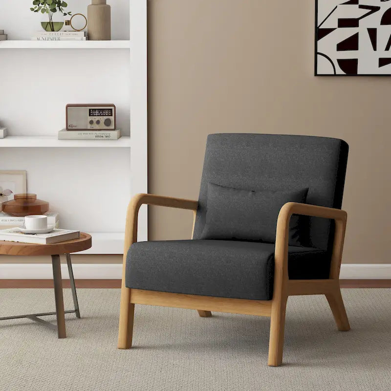 Fauteuil rembourré avec coussin - 25,8L x 28,7H x 32,3P