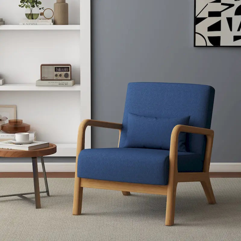 Fauteuil rembourré avec coussin - 25,8L x 28,7H x 32,3P