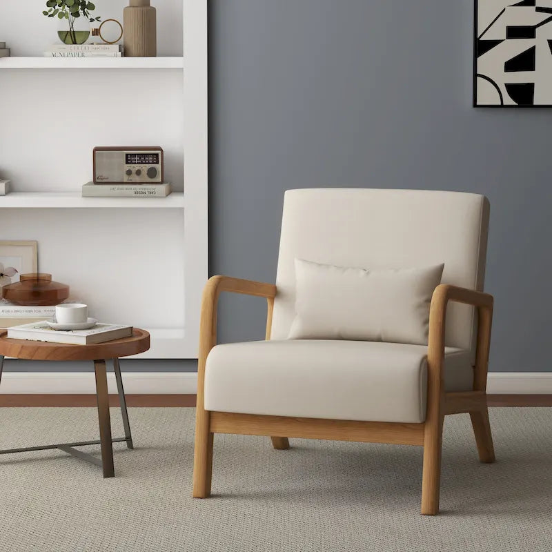 Fauteuil rembourré avec coussin - 25,8L x 28,7H x 32,3P