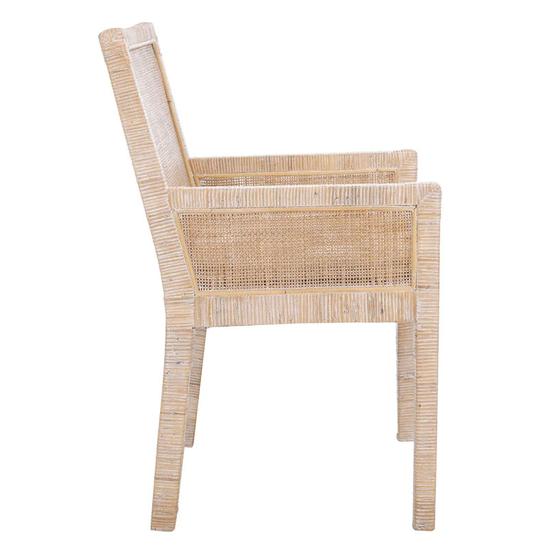 Fauteuil d'appoint côtier avec coussin - 57,9 cm L x 56,9 cm P x 87,9 cm H