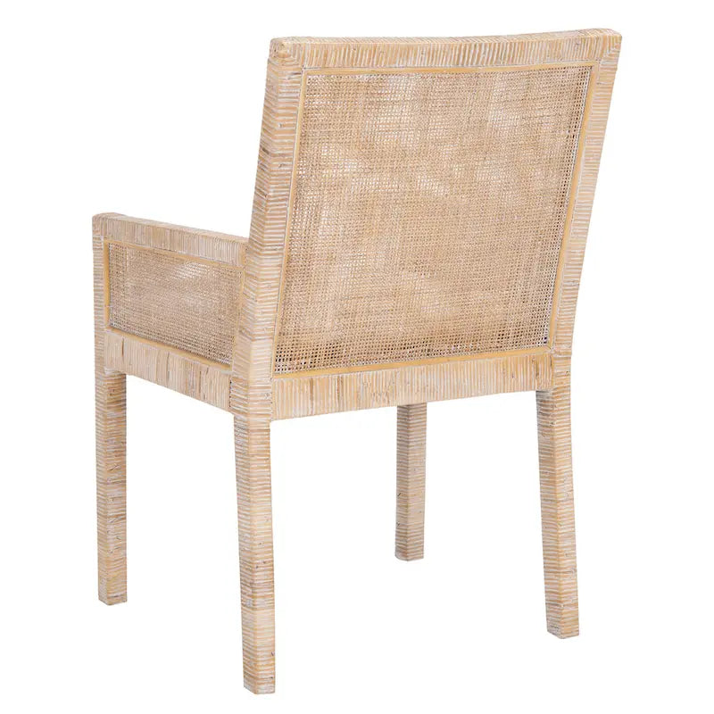 Fauteuil d'appoint côtier avec coussin - 57,9 cm L x 56,9 cm P x 87,9 cm H