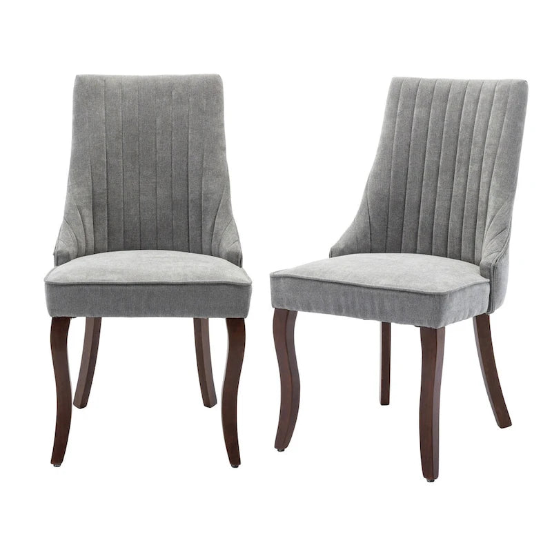 Chaise d'appoint de salle à manger rembourrée
