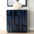 Meuble bas bleu brillant 2 portes – 34 H X 30 L X 16,125 P