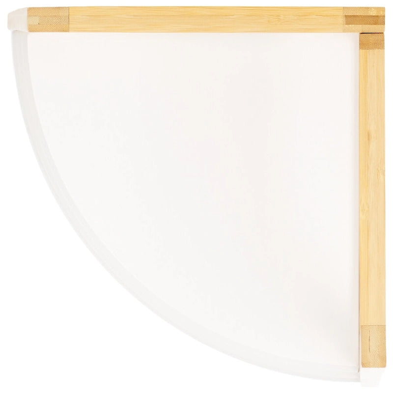 Étagère d'angle à 4 niveaux - 16L x 16P x 47H